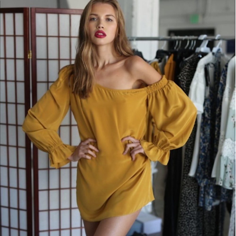 STONE COLD FOX Barbados One Shoulder Dress